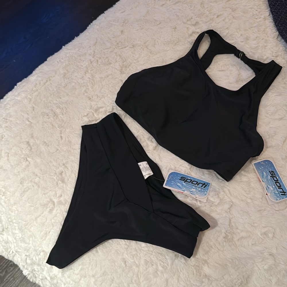 Speedo Sport Black Bikini Bottom